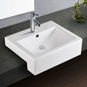 Semi Recessed Basins & Recessed Bathroom Sinks on sale at Bathroom 